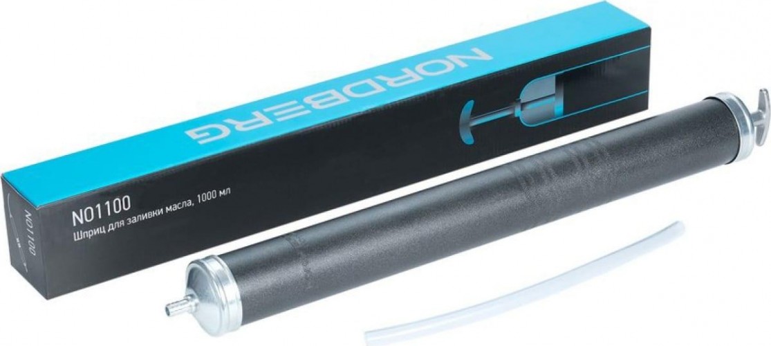 Шприц для заливки масла NORDBERG NO1100 1000мл. NO1100