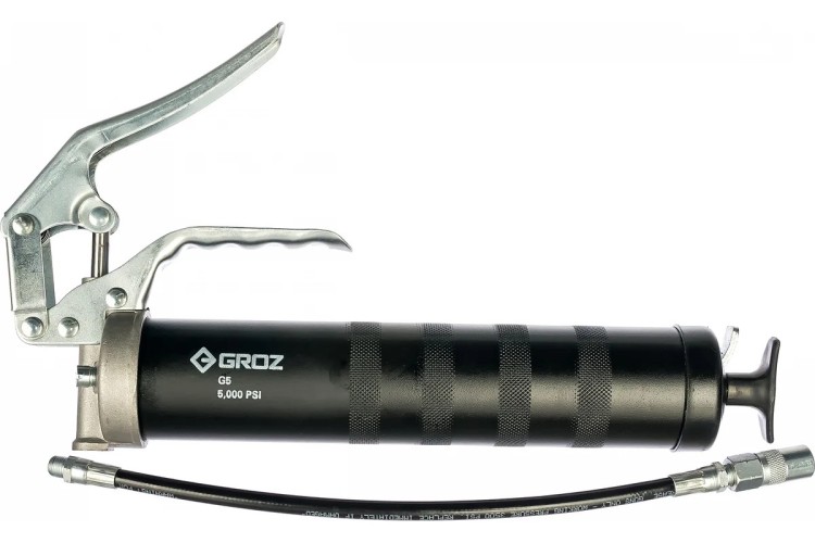Шприц GROZ G5F/B пистолетного типа, с гибким шлангом GR43020 GR43020