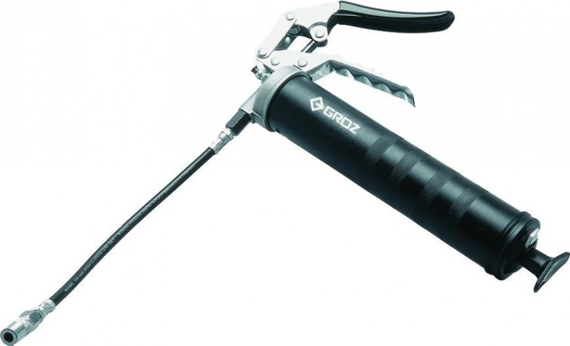 Шприц GROZ G5F/PRO/B пистолетного типа с гибким шлангом GR43070 GR43070