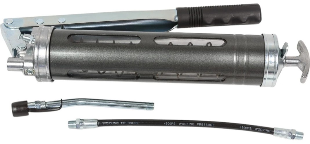 Шприц NORDBERG NO2406 двухплунжерный для густой смазки с окнами в тубе, - изображение 3