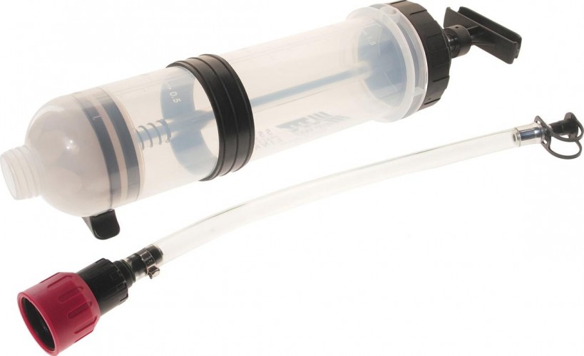 Шприц плунжерный маслозаливной JTC 5534 1500мл, d90х360 мм, полипропилен JTC-5534 - изображение 2