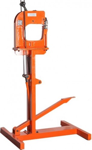 Шринкер STALEX SS-16 (F) 1,5 мм, зев 208 мм, с ножным приводом на подставке 373224