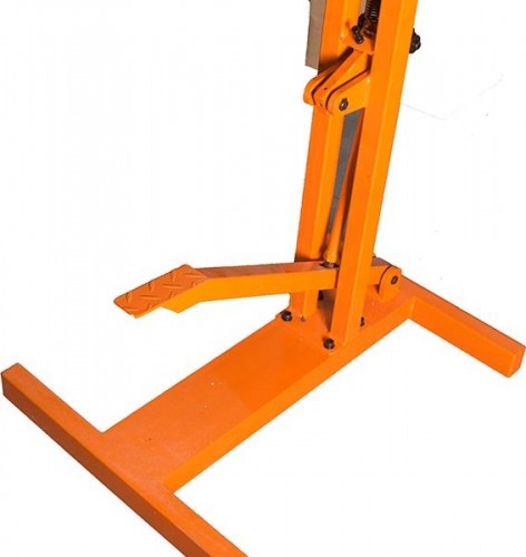 Шринкер STALEX SS-16 (F) 1,5 мм, зев 208 мм, с ножным приводом на подставке 373224 - изображение 3