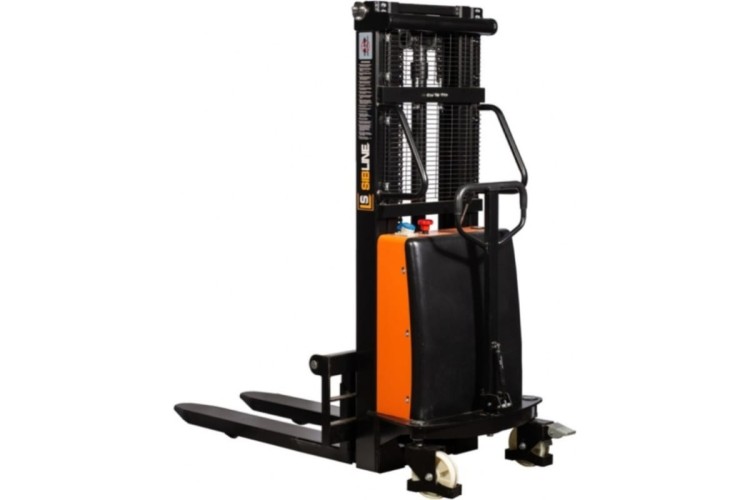 Штабелер с электроподъемом Sibline SPN1030  1,0 т*3,0 м гелиевый АКБ 15060 - изображение 2