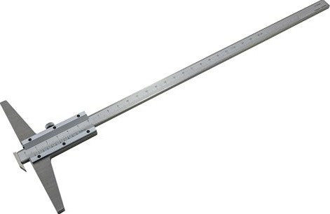 Штангенглубиномер с толщиномером (зацепом) КАЛИБРОН ШГ-300 162460