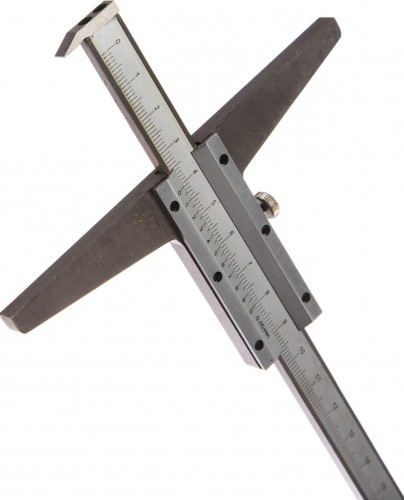 Штангенглубиномер с толщиномером (зацепом) SHAN ШГ 250 мм 343497 - изображение 2