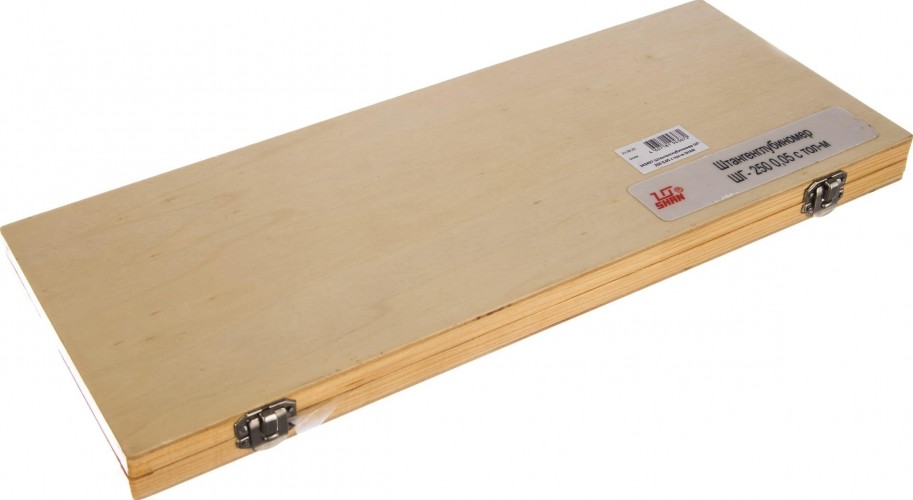 Штангенглубиномер с толщиномером (зацепом) SHAN ШГ 250 мм 343497 - изображение 3