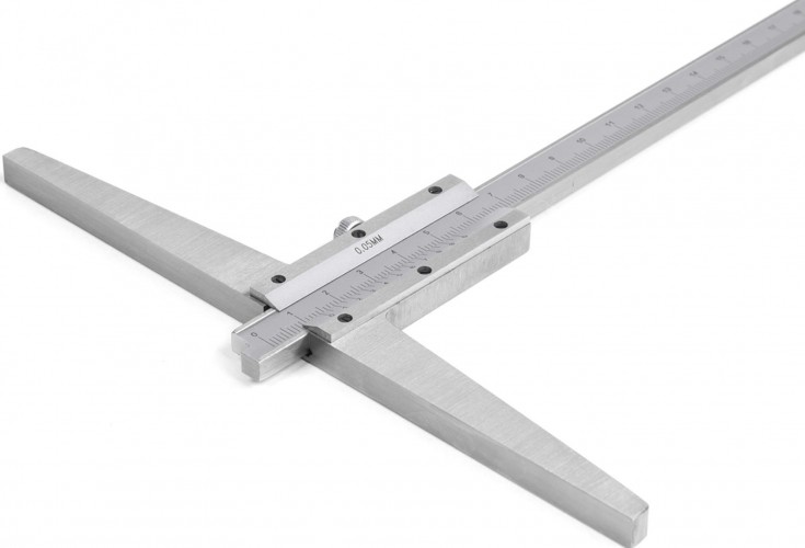 Штангенглубиномер SHAN ШГ 1000 мм 0,05 123722 - изображение 2