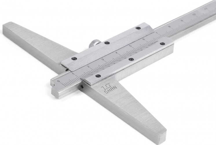 Штангенглубиномер SHAN ШГ 250 мм 0,05 123717 - изображение 2