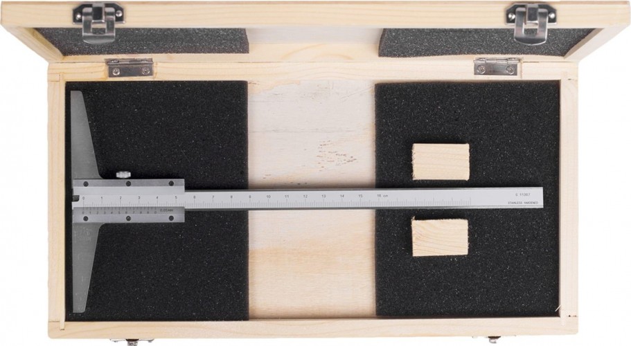 Штангенглубиномер SHAN ШГ 250 мм 0,05 123717 - изображение 3