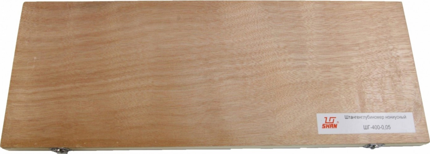 Штангенглубиномер SHAN ШГ 400 мм 0.05 123719 - изображение 5