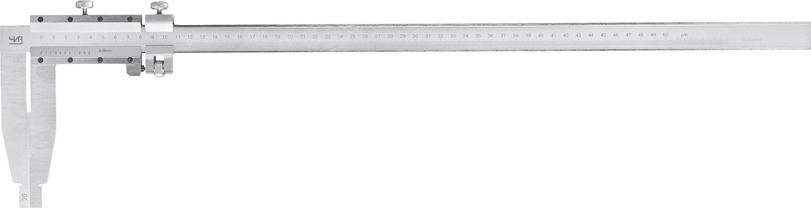 Штангенциркуль ЧИЗ ШЦ-III-500 губки 125 мм, 0,05, L - 500 мм 26283 - изображение 2