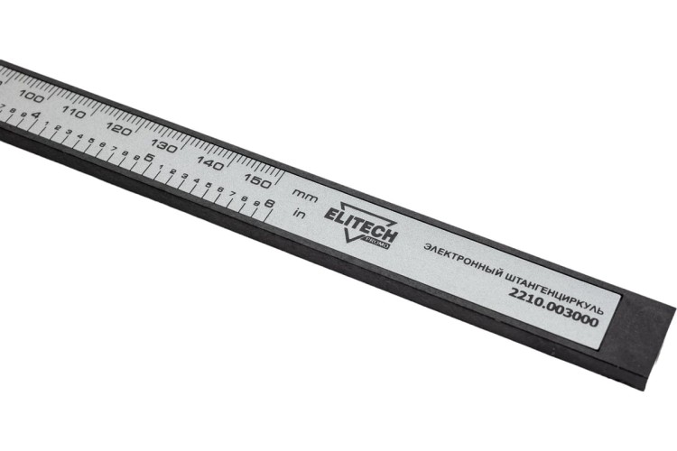Штангенциркуль электронный ELITECH 2210.003000 ДМ 200010 - изображение 4