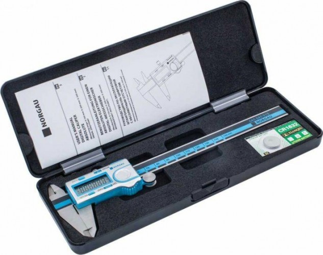 Штангенциркуль электронный Norgau ABS, NCD-AD 0,01, L - 150 мм 040040015 - изображение 2