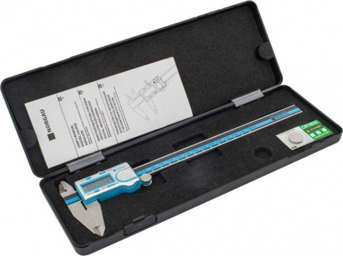 Штангенциркуль электронный Norgau ABS, NCD-AD 0,01, L - 200 мм 040040020 - изображение 3