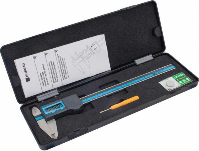Штангенциркуль электронный Norgau NCD-67 0,01, L - 200 мм 040051020 - изображение 2