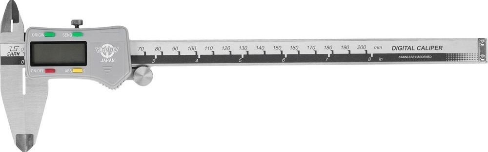Штангенциркуль электронный с глубиномером SHAN ШЦЦ-1 0.01, L - 200 мм губки 50 мм 640130