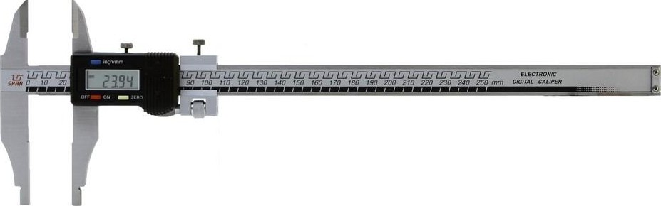 Штангенциркуль электронный с глубиномером SHAN ШЦЦ-2 0.01, L - 250 мм губки 60 мм 123666