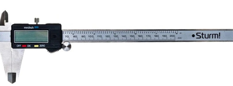 Штангенциркуль электронный Sturm 2030-02-200 200 мм с глубиномером