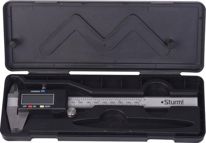Штангенциркуль электронный Sturm 2030-02-150 150 мм с глубиномером - изображение 2