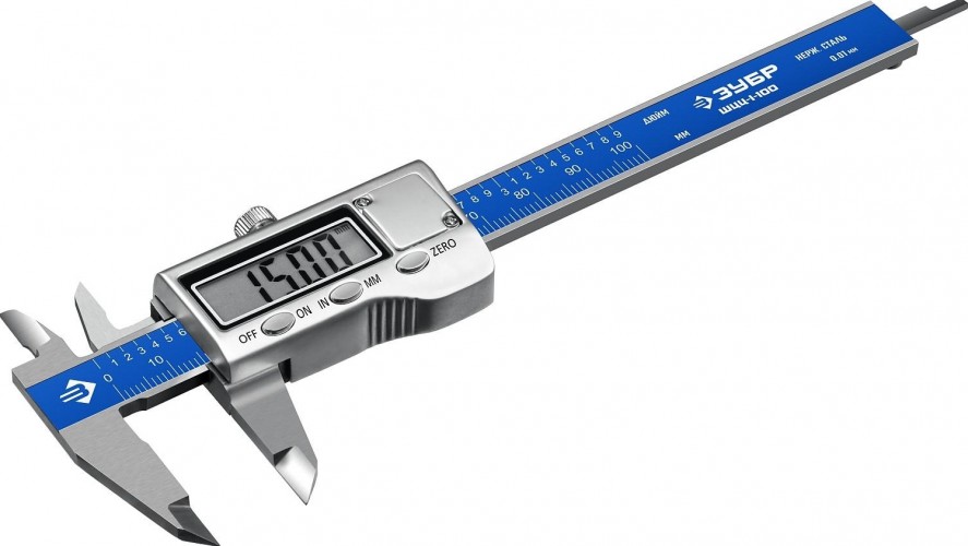 Штангенциркуль электронный ЗУБР ШЦЦ-I-100-0,01 нерж сталь, 100мм 34463-100 - изображение 2