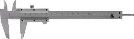 Штангенциркуль КАЛИБРОН ШЦ-I 0-150 0.02, L - 150 мм, 1 класс 71869