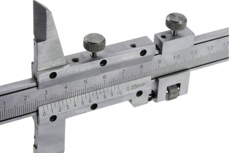 Штангенциркуль КАЛИБРОН  ШЦ-II 0-1000 губ 125мм 0.05 1 кл. точности Калиброн 96555 - изображение 3