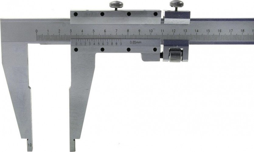 Штангенциркуль КАЛИБРОН  ШЦ-III 250-630 губ 125мм 0.05 1 кл. точности Калиброн 96568 - изображение 2