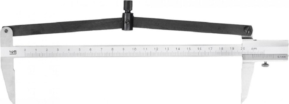 Штангенциркуль разметочный ЧИЗ ШЦРТ-250 0,1,L - 250 мм с твердосплавными губками 136314
