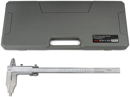 Штангенциркуль RGK SCM-II-300 двусторонний механический  757140 - изображение 4