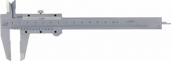 Штангенциркуль SHAN ШЦ-I 125 0.1, L - 125 мм губки 40 мм 123639
