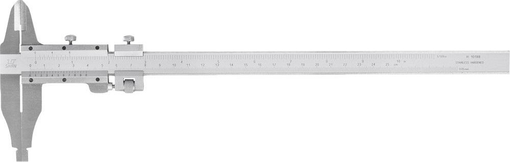 Штангенциркуль SHAN ШЦ-II 250 0.05, L - 250 мм губки 60 мм 123641