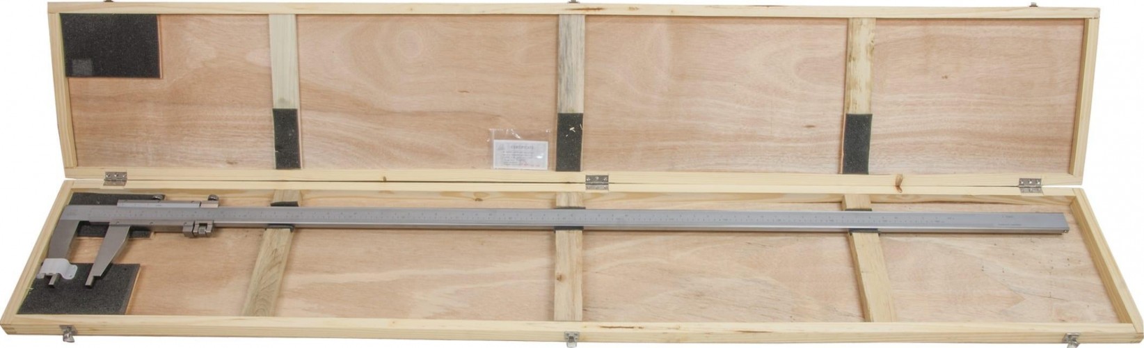 Штангенциркуль SHAN ШЦ-III 1600 0.05, L - 1600 мм губки 150 мм 307693 - изображение 5