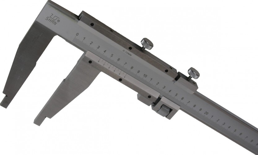 Штангенциркуль SHAN ШЦ-III 1000 0.1, L - 1000 мм губки 125 мм 123659