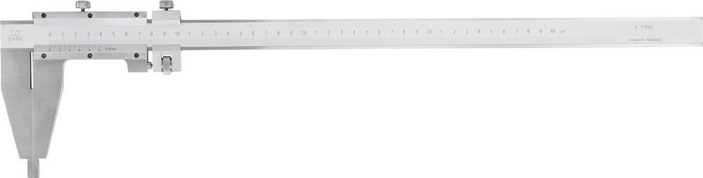 Штангенциркуль SHAN ШЦ-III 400 0.1, L - 400 мм губки 100 мм 123655