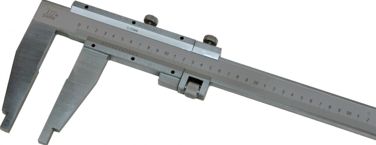 Штангенциркуль SHAN ШЦ-III 250-800 губки 125 мм, 0,05, L - 800 мм 123651