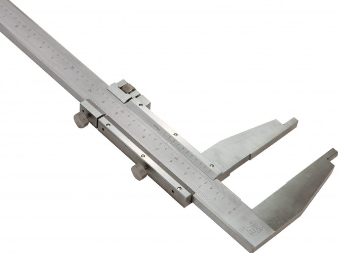 Штангенциркуль SHAN ШЦ-III 1600 0.05, L - 1600 мм губки 150 мм 307693 - изображение 3