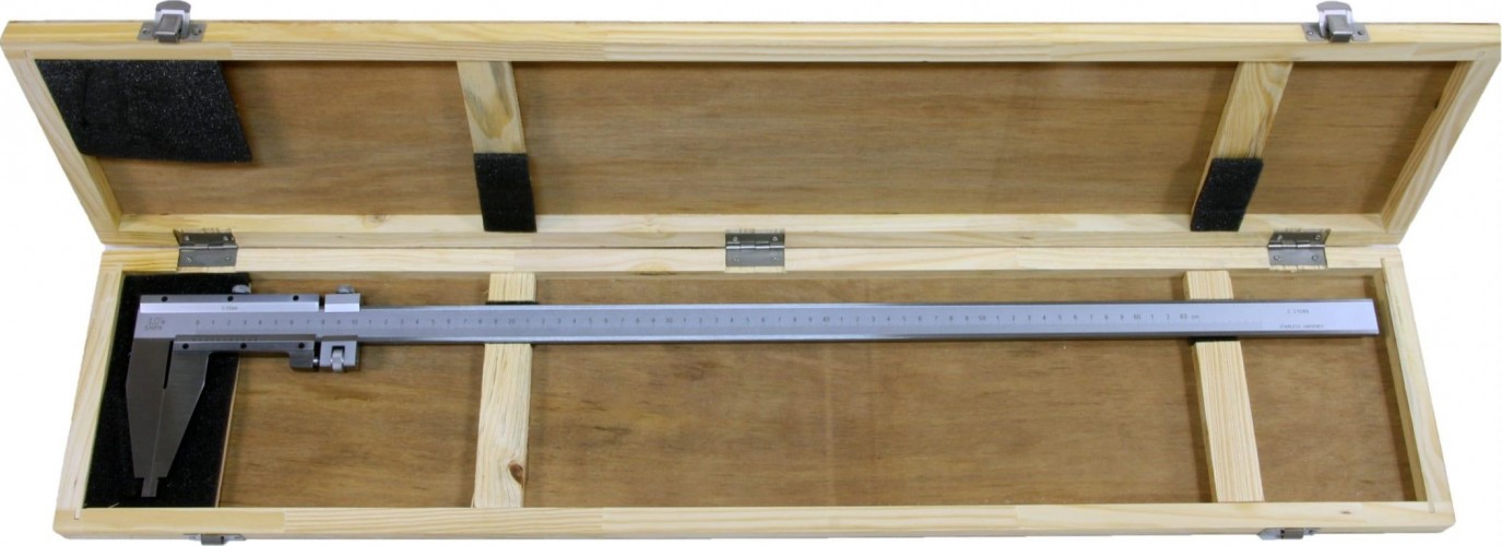 Штангенциркуль SHAN ШЦ-III 630 0.05, L - 630 мм губки 100 мм 123650 - изображение 4