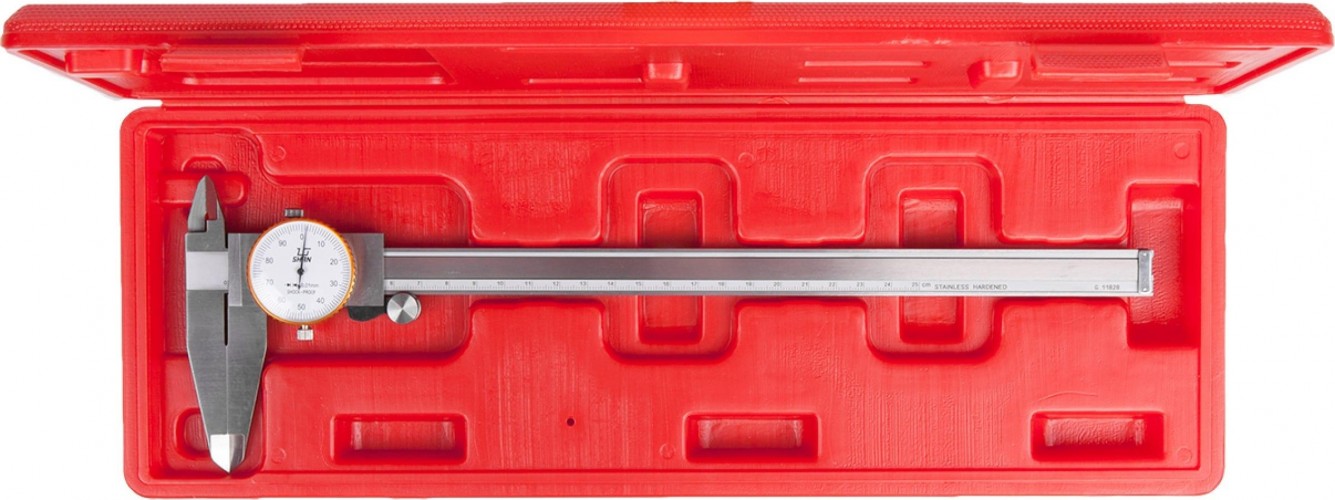 Штангенциркуль SHAN  ШЦК-1-300 0,01 с круг. шкалой губ. 50мм 123676 - изображение 2