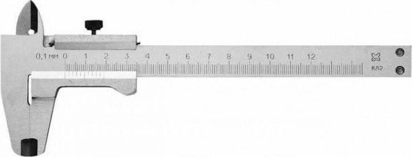 Штангенциркуль ШЦ-II 0-125 0,1, L - 125 мм 3445-125