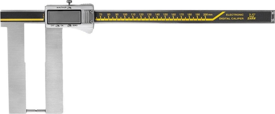 Штангенциркуль специальный SHAN ШЦЦСК-6 0-200 0,01 губки 110 мм для измерения наружних канавок и пазов 136270