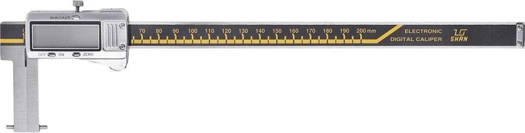 Штангенциркуль специальный SHAN ШЦЦСК-4 25-200 0,01 для измерения внутренних канавок и пазов 136254