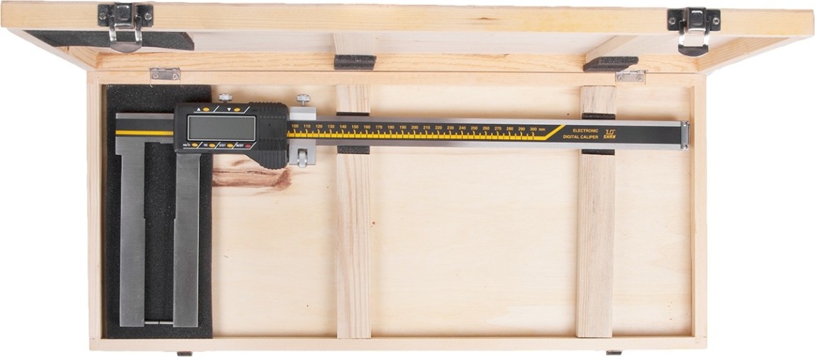 Штангенциркуль специальный SHAN ШЦЦСК-6 0-300 0,01 губки 150 мм для измерения наружних канавок и пазов 136272 - изображение 3