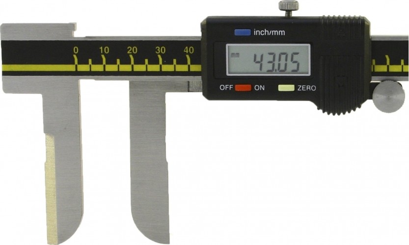 Штангенциркуль специальный SHAN ШЦЦСЛ 22-500 0,01 с удлиненными лезвийными губками 123698