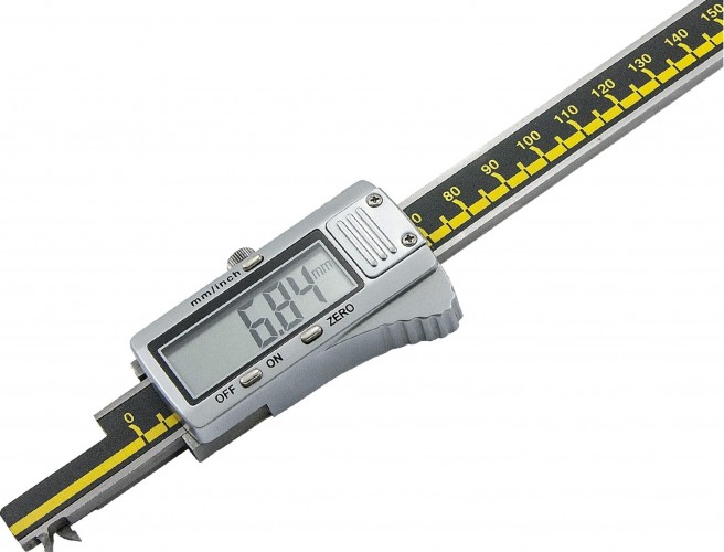 Штангенциркуль специальный SHAN ШЦЦСМ 200 0,01 с малыми измерительными губками для измерения внутренних канавок и пазов 136283