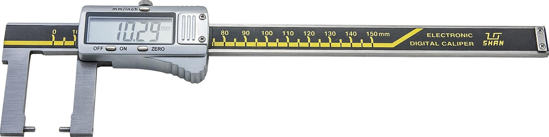 Штангенциркуль специальный SHAN ШЦЦСК-6 0-150 0,01 для измерения наружних канавок и пазов 136267