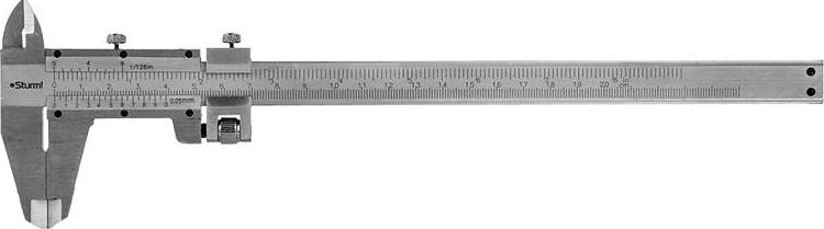 Штангенциркуль Sturm 2030-01-200 200 мм с глубиномером