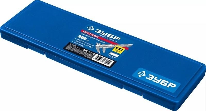 Штангенциркуль ЗУБР ПРОФЕССИОНАЛ шц-1-200, стальной, 200мм 34514-200 - изображение 3