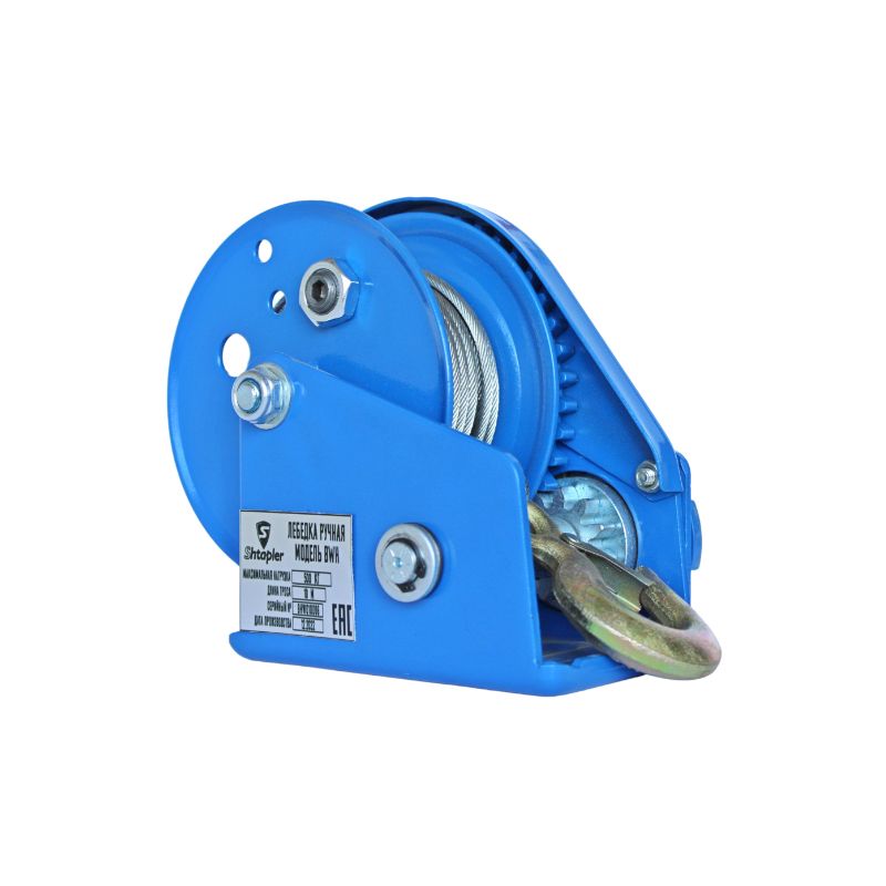 Лебедка ручная Shtapler BHW-1200 г/п 0,5т 20м (R) - изображение 4