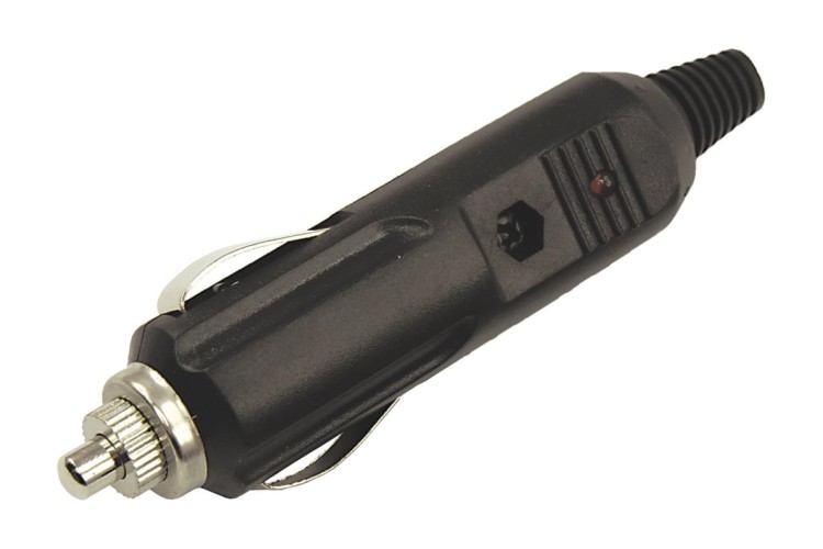 Штекер автоприкуривателя REXANT 16-0203 с индикатором (FD-1810) ( уп. 50 штук )